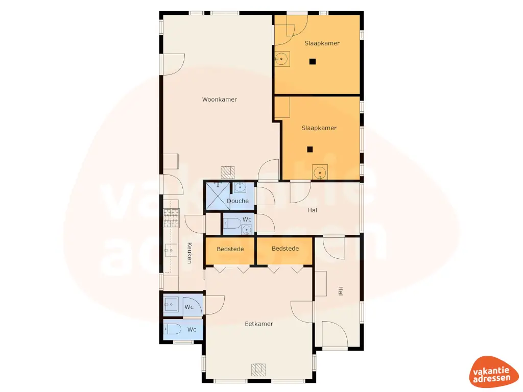 Vakantieadressen accommodatie afbeelding