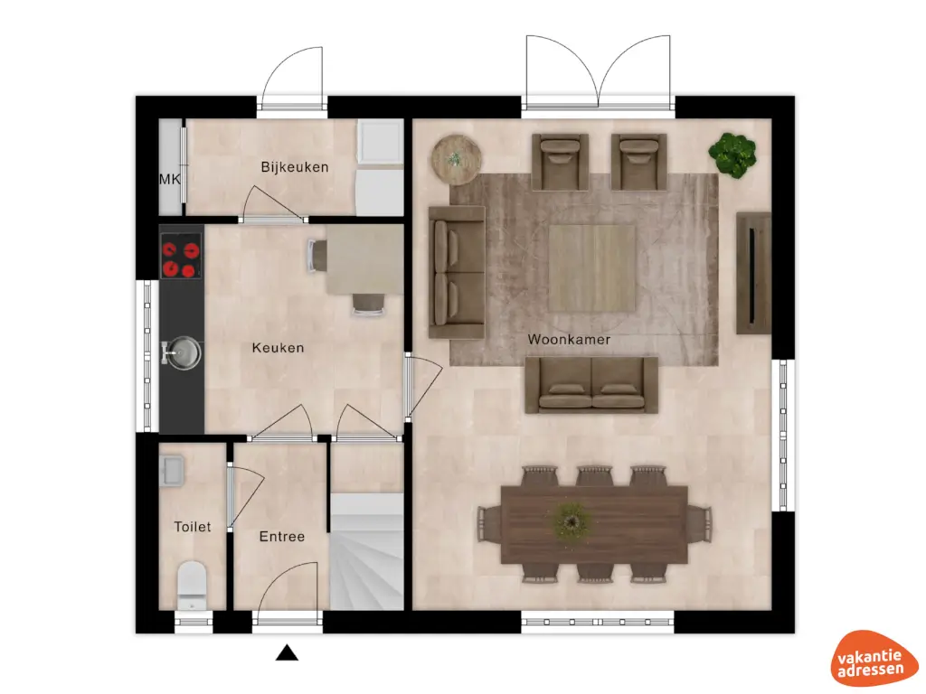 Vakantieadressen accommodatie afbeelding