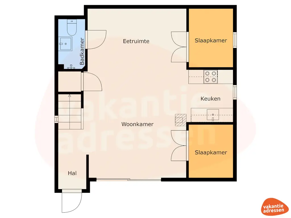 Vakantieadressen accommodatie afbeelding