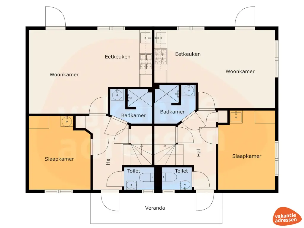 Vakantieadressen accommodatie afbeelding