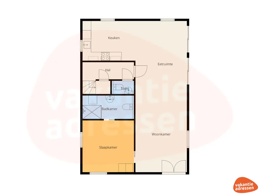 Vakantieadressen accommodatie afbeelding