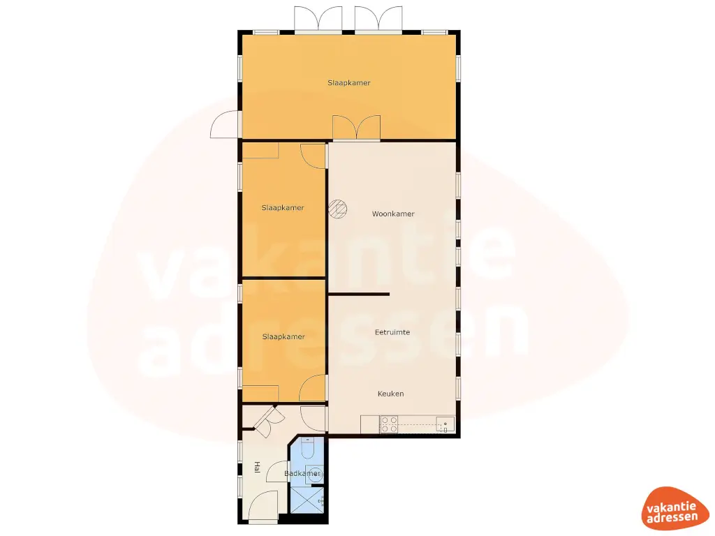 Vakantieadressen accommodatie afbeelding