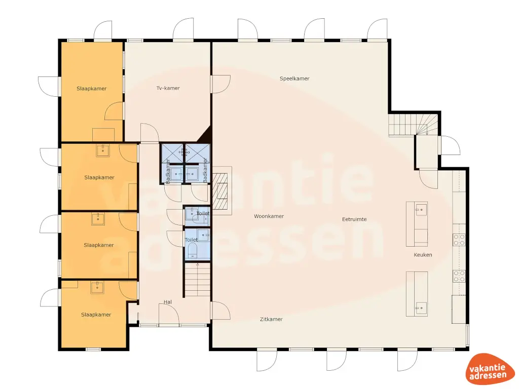 Vakantieadressen accommodatie afbeelding