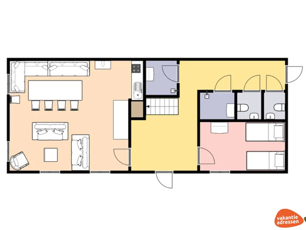 Vakantieadressen accommodatie afbeelding