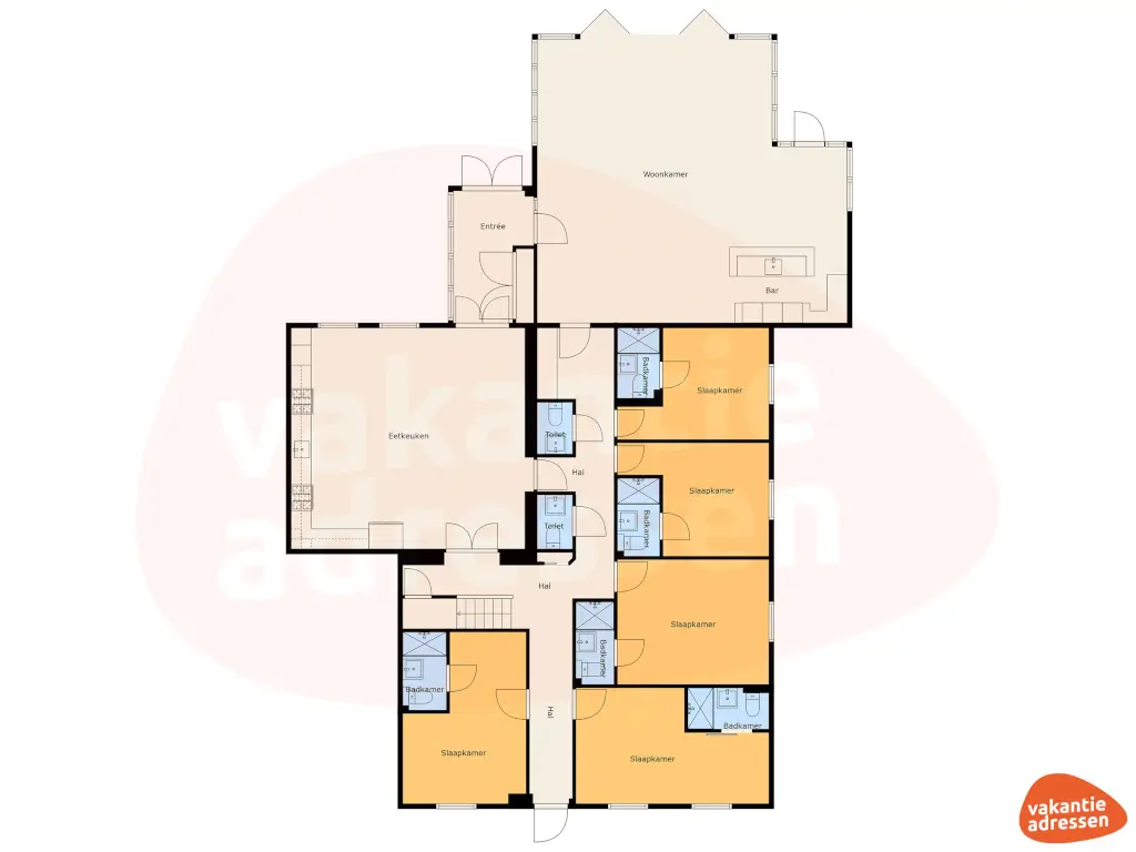 Vakantieadressen accommodatie afbeelding