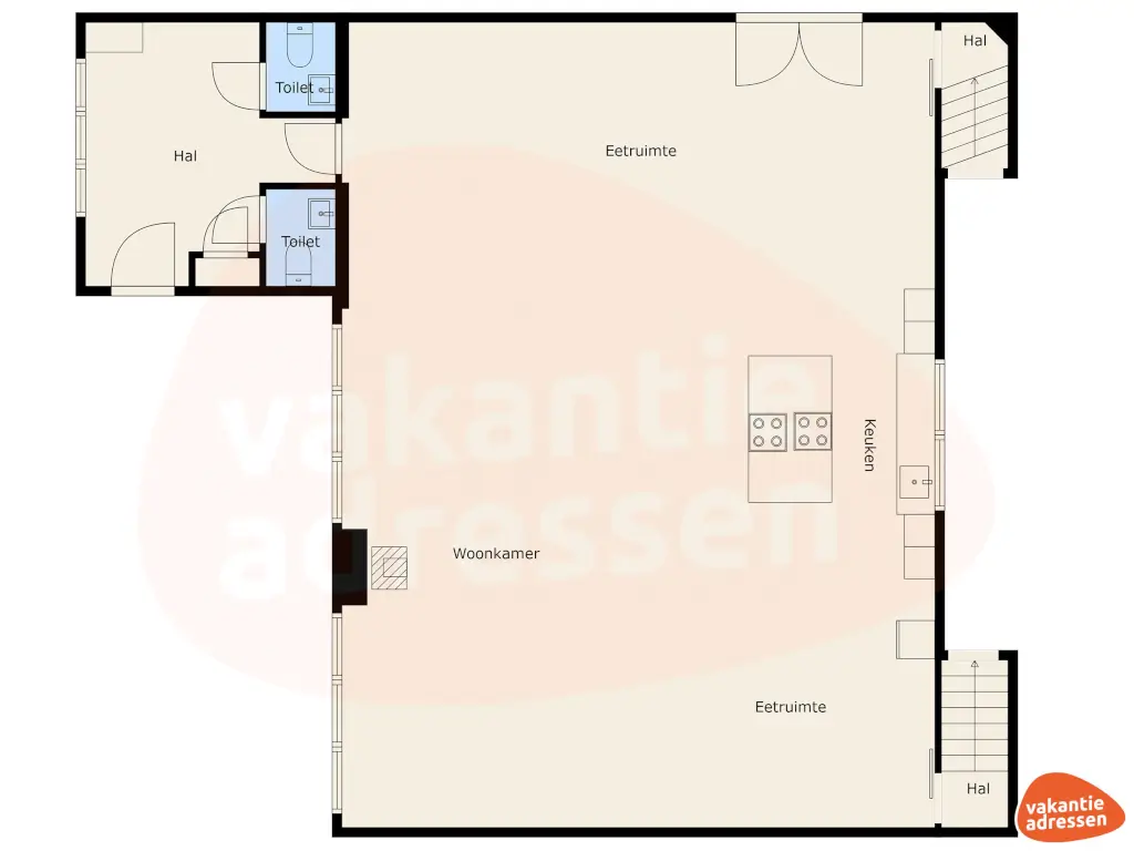 Vakantieadressen accommodatie afbeelding