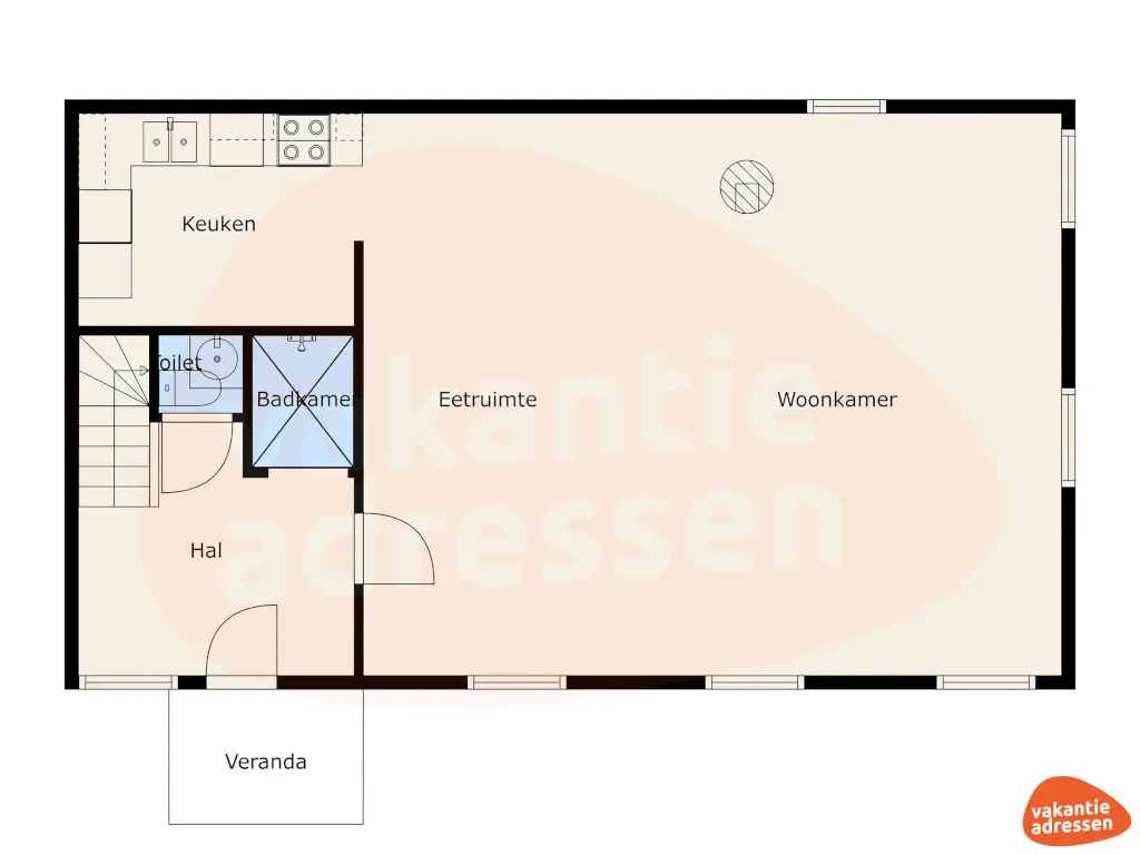 Vakantieadressen accommodatie afbeelding