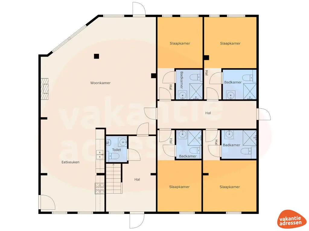 Vakantieadressen accommodatie afbeelding