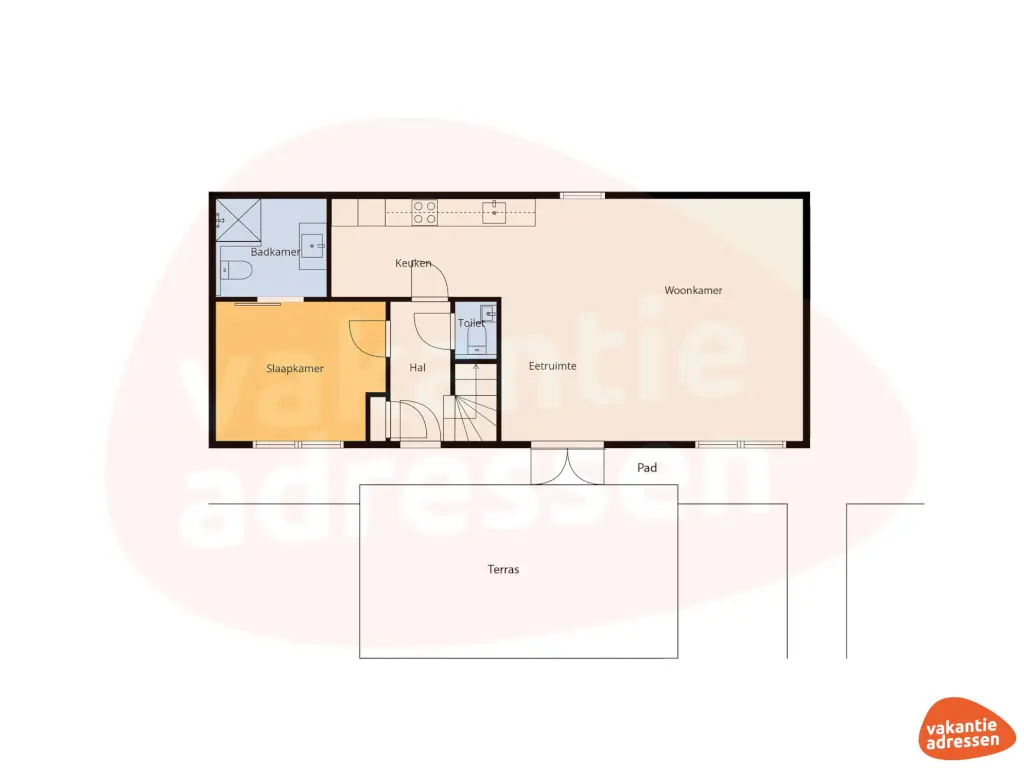 Vakantieadressen accommodatie afbeelding