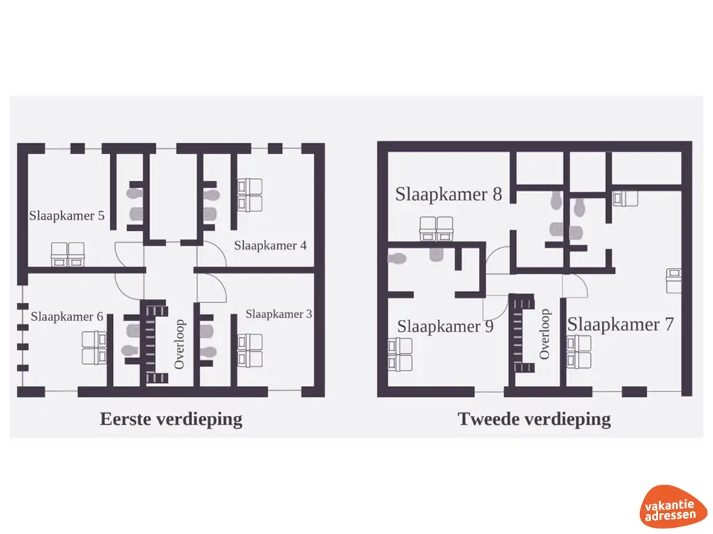 Vakantieadressen accommodatie afbeelding