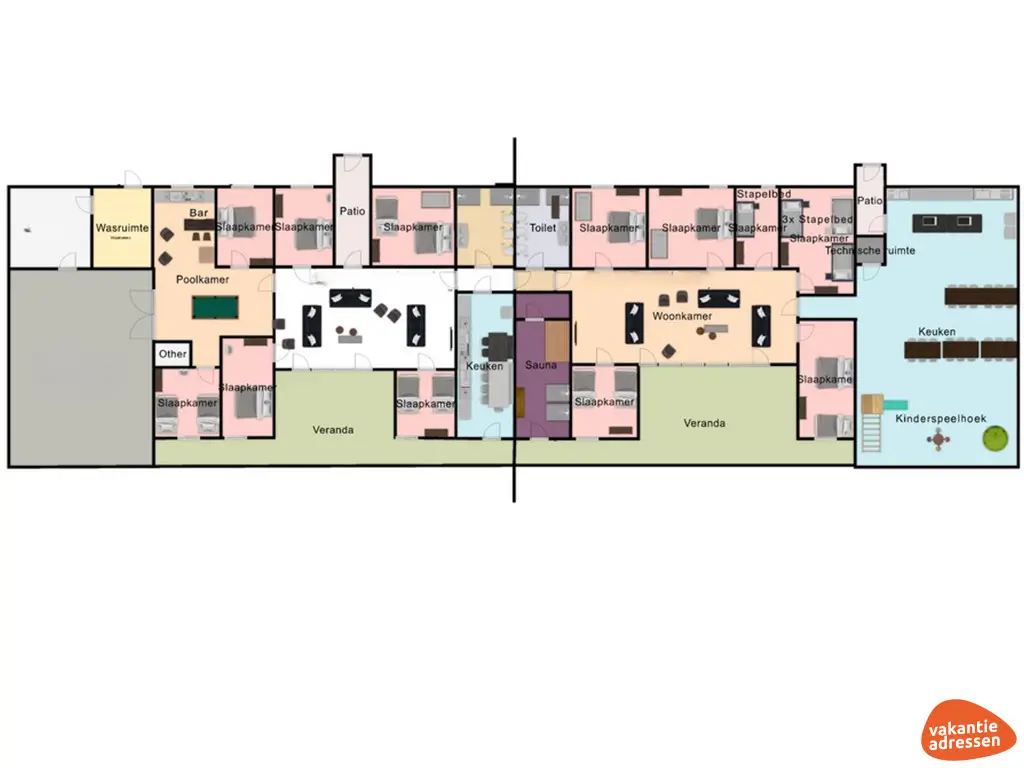 Vakantieadressen accommodatie afbeelding