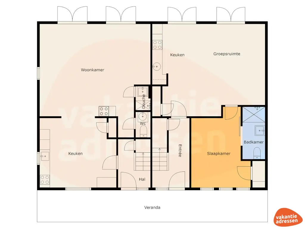 Vakantieadressen accommodatie afbeelding
