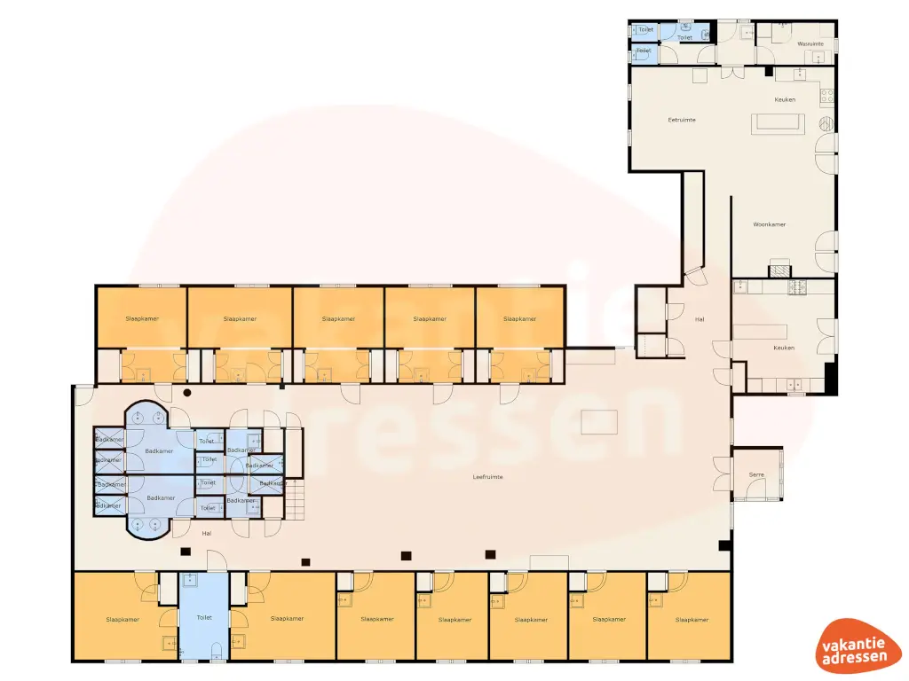 Vakantieadressen accommodatie afbeelding