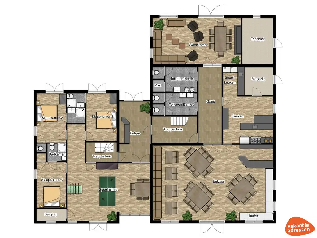 Vakantieadressen accommodatie afbeelding