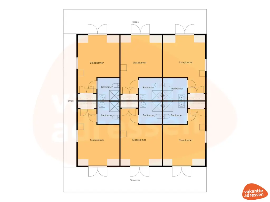 Vakantieadressen accommodatie afbeelding