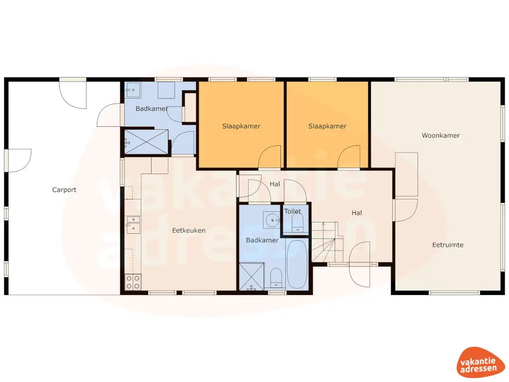 Vakantieadressen accommodatie afbeelding