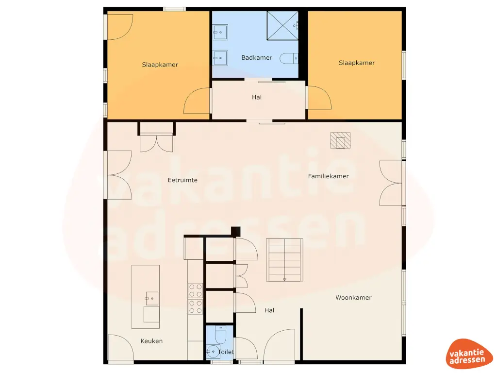 Vakantieadressen accommodatie afbeelding