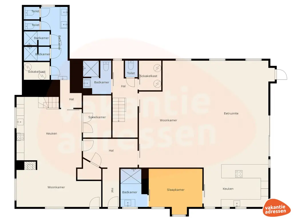 Vakantieadressen accommodatie afbeelding