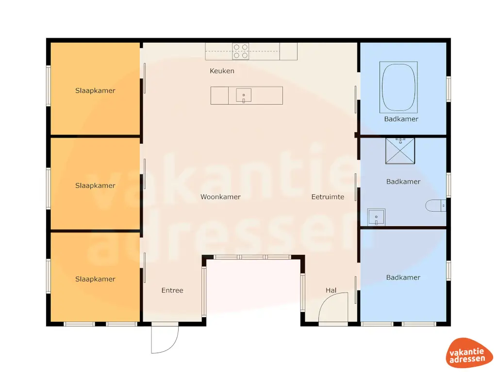 Vakantieadressen accommodatie afbeelding