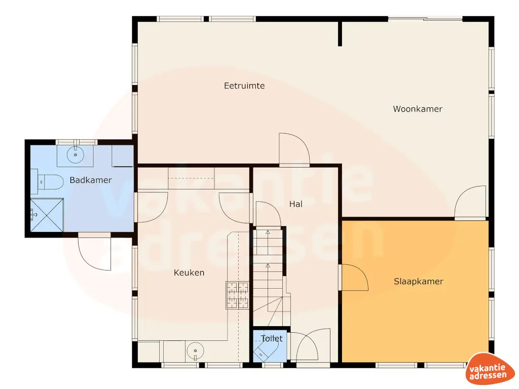 Vakantieadressen accommodatie afbeelding